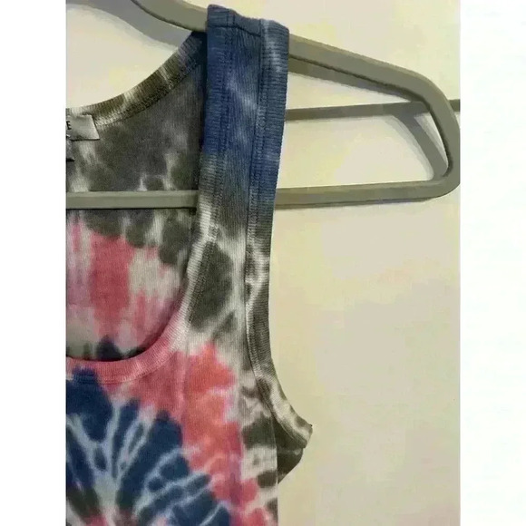 Agolde x Revolve Rib Tank Bodysuit in Snow Cone, S - Picture 6 of 9